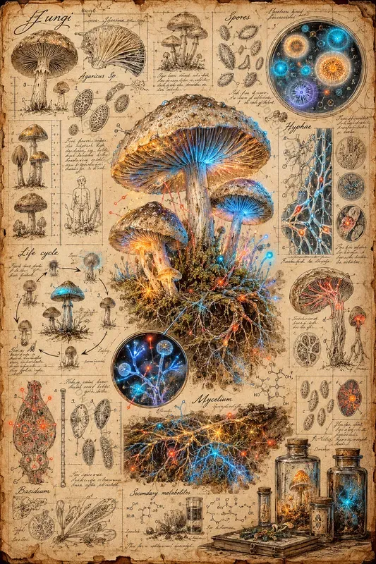 Antique Neon Science