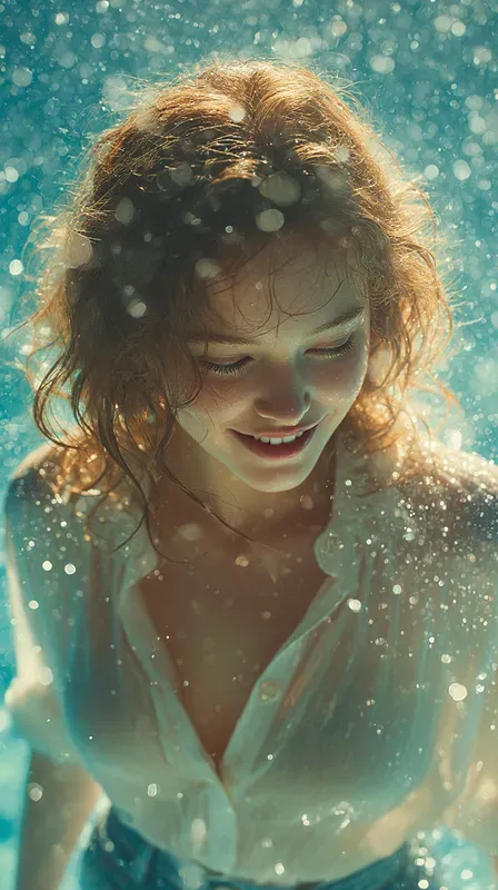 Cinematic Wet Look Girls Photography