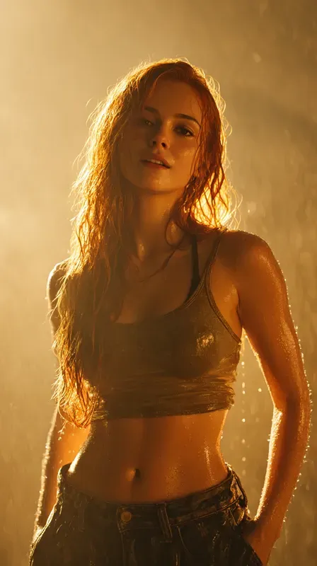 Cinematic Wet Look Girls Photography