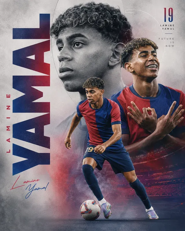 Modern Triple Exposure Football Posters