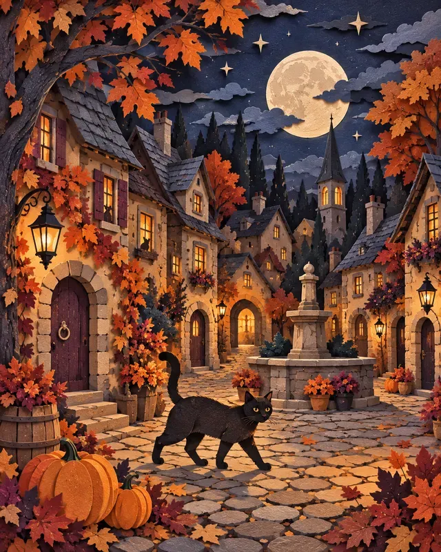 Halloween Paper Theatre Generator