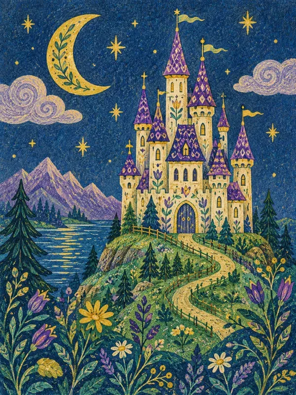 Scandinavian Folk Art Illustrations