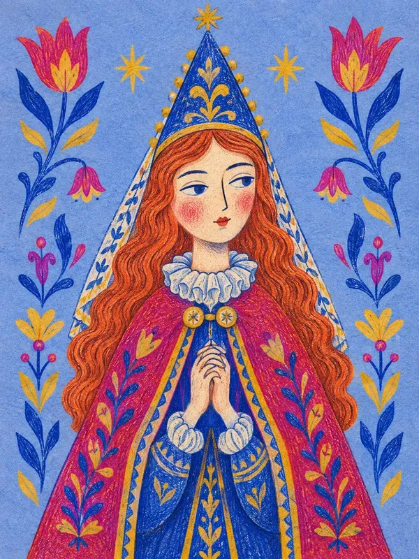 Scandinavian Folk Art Illustrations