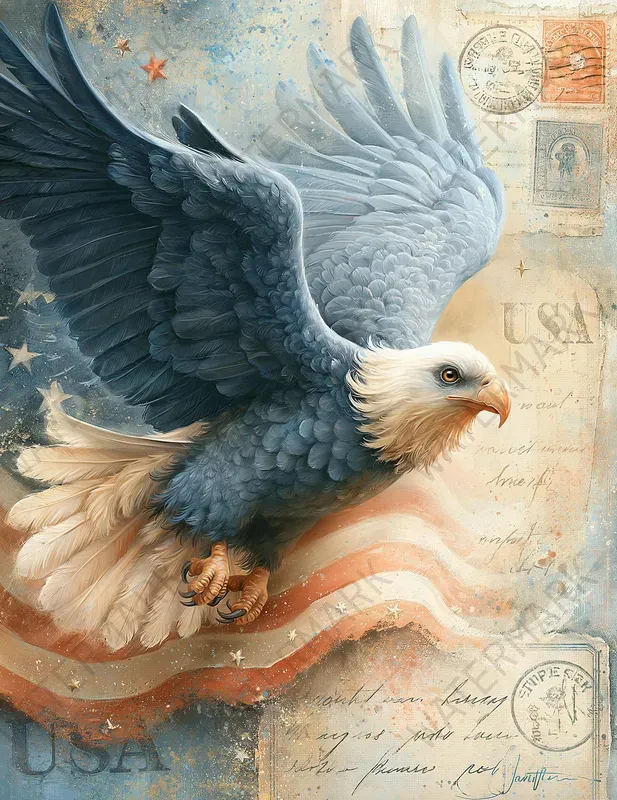 Dual Cute Independence Day Pages