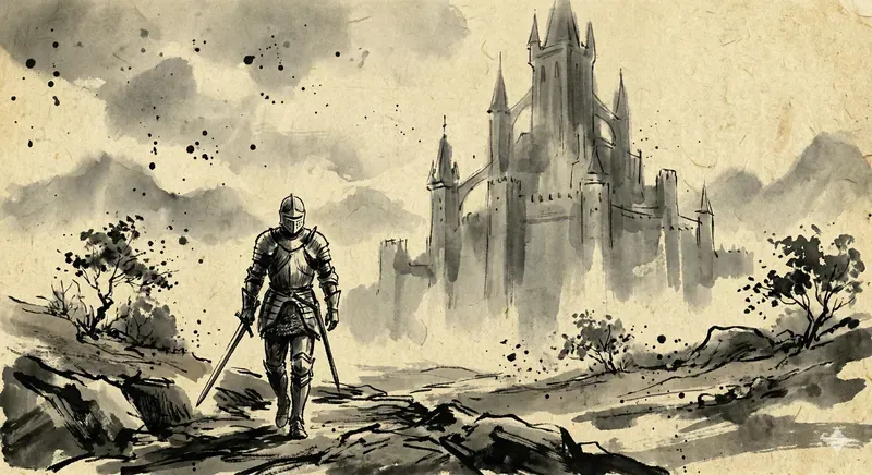 Authentic Korean Ink Wash Art