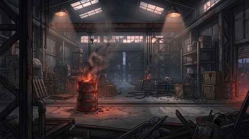 Neon Beat Em Up Game Backgrounds
