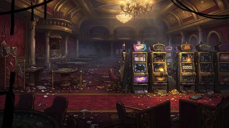Neon Beat Em Up Game Backgrounds
