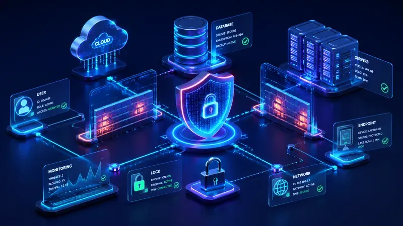 Pro 3D Isometric Tech Infrastructures