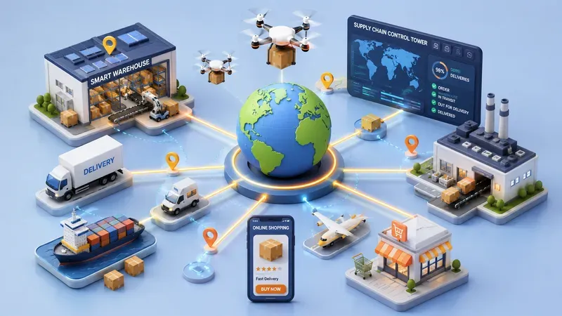 Pro 3D Isometric Tech Infrastructures