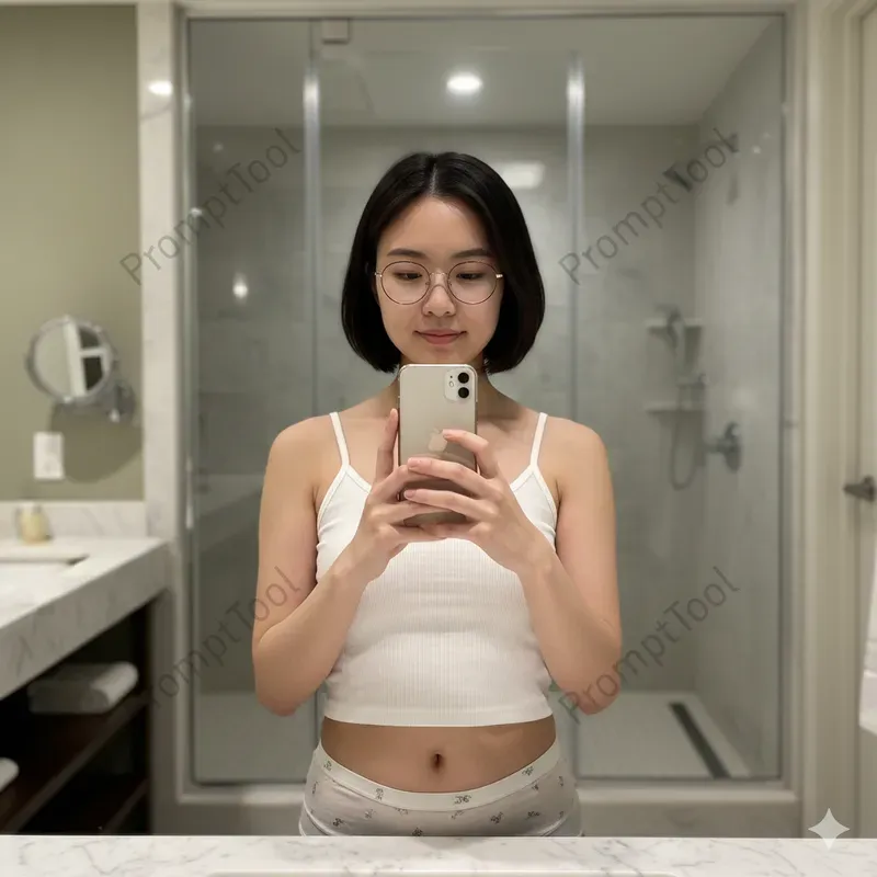 Realistic Aesthetic Mirror Selfies