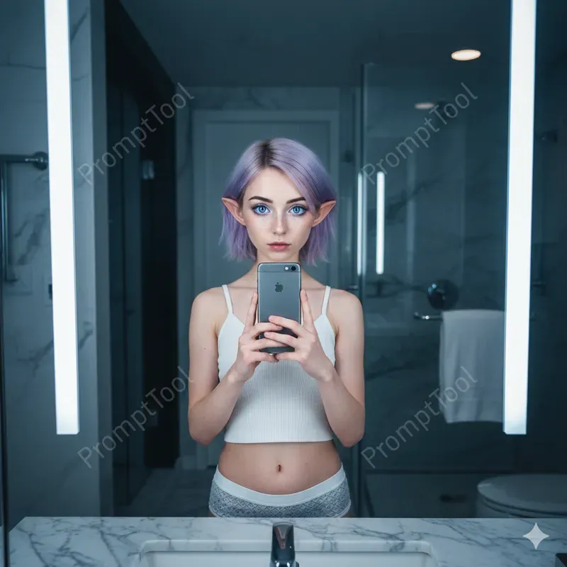 Realistic Aesthetic Mirror Selfies