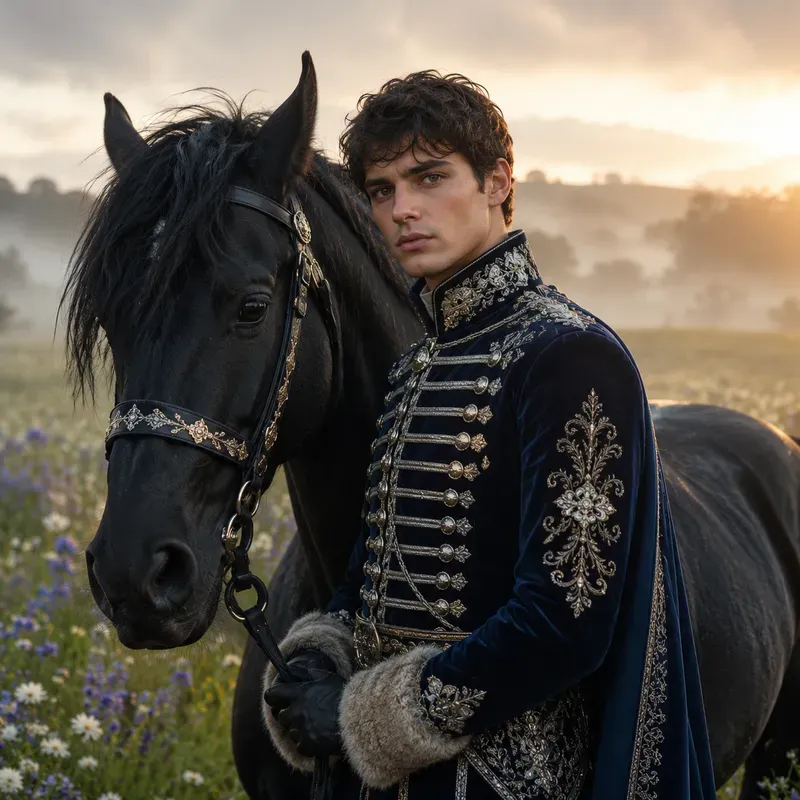 Ornate Rider Portraits
