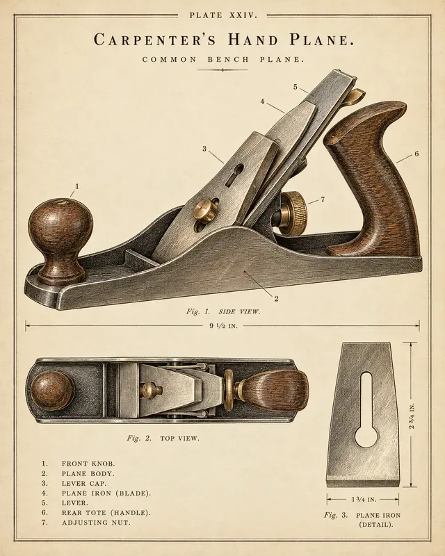 Antique Object Specimen Plates