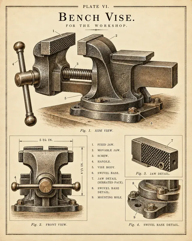 Antique Object Specimen Plates