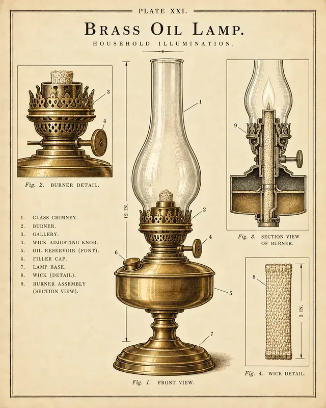 Antique Object Specimen Plates