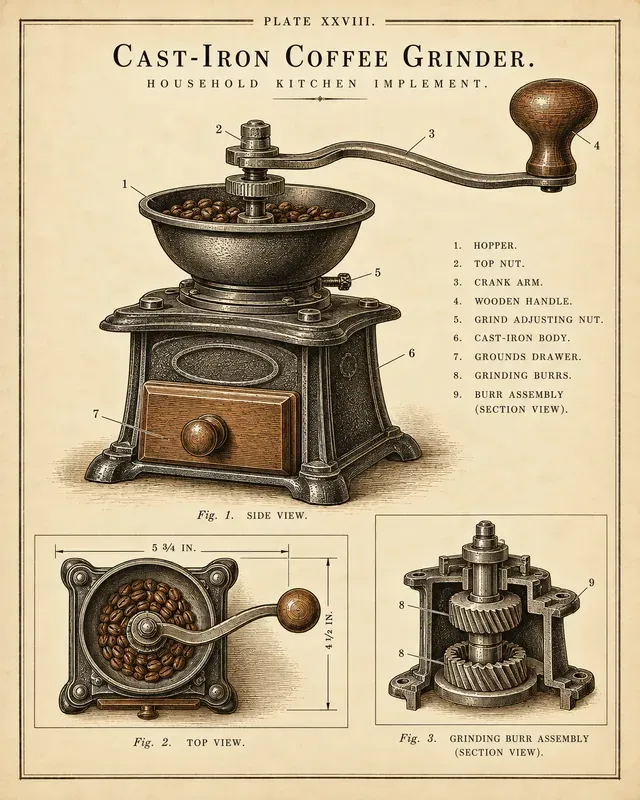 Antique Object Specimen Plates