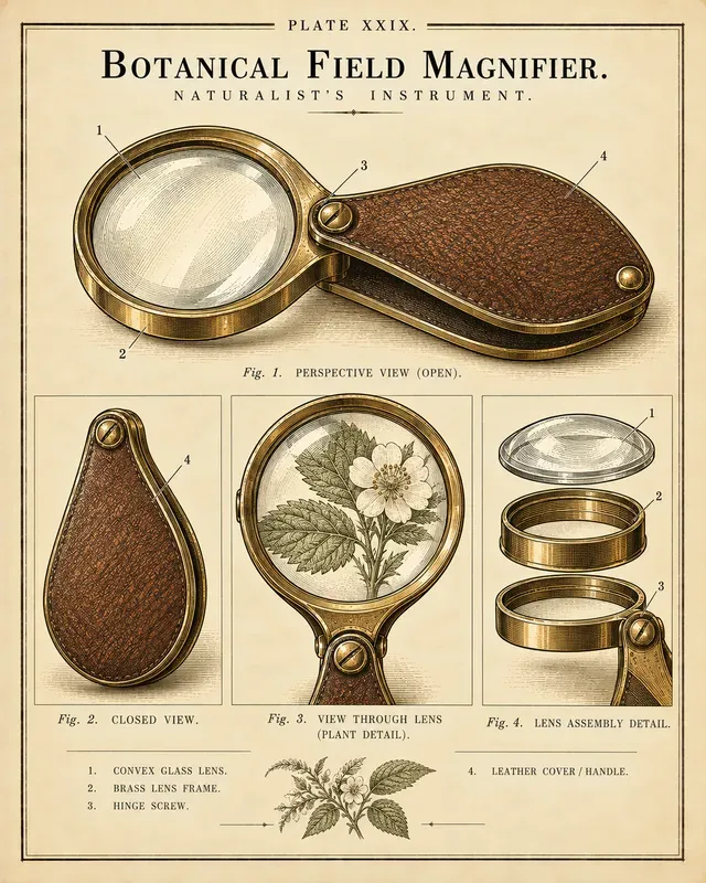 Antique Object Specimen Plates