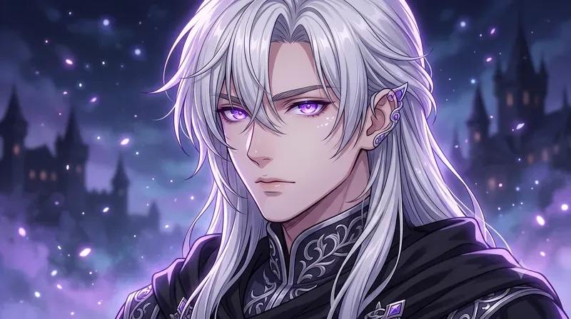 Stylish Anime Boy Portraits
