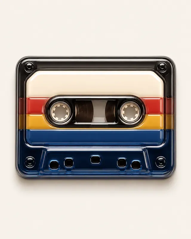 Gel Sticker Relics Glossy 3D Stickers