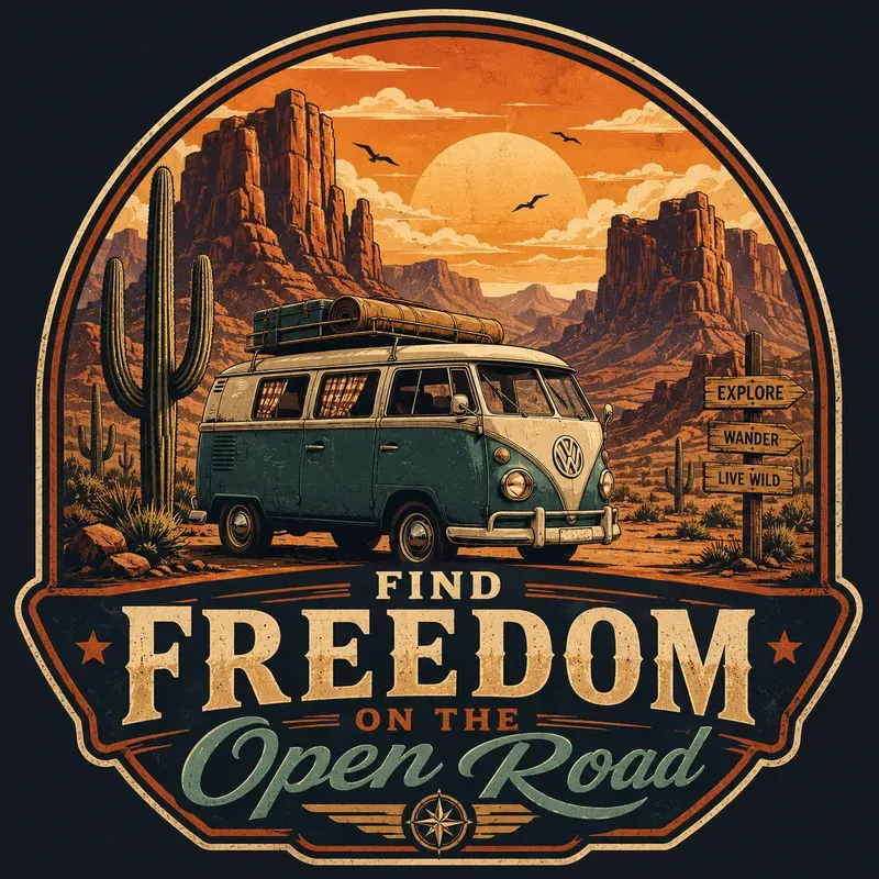 Vintage Adventure Badge Design Packs