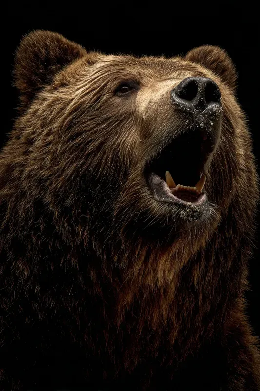 Dramatic Wildlife Portrait Generator