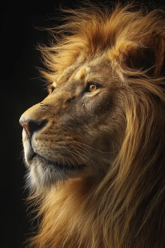 Dramatic Wildlife Portrait Generator
