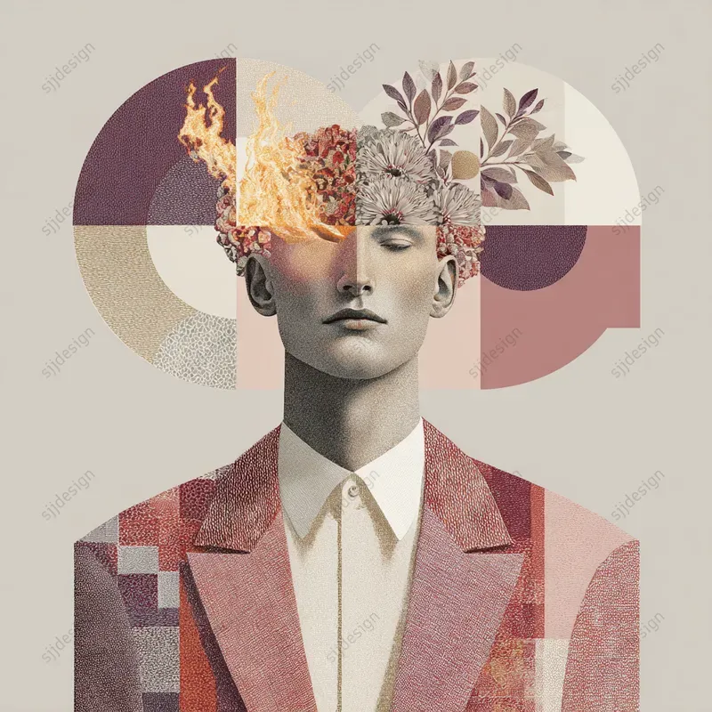 Romantic Folk Character Art