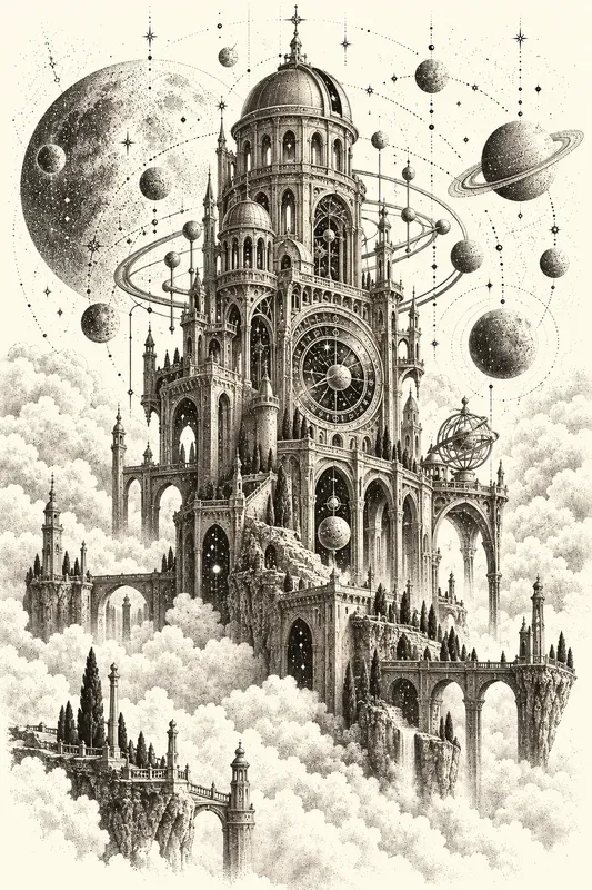 Intricate Illustrations Artistic Wonders