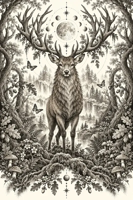 Intricate Illustrations Artistic Wonders