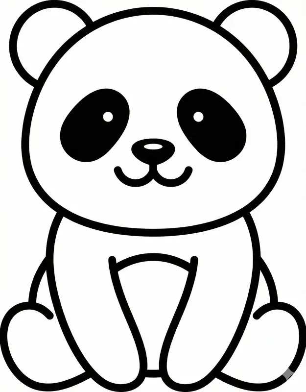 Cute Animal Coloring Pages For Kids