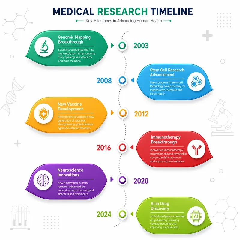 Curved Timeline Infographics