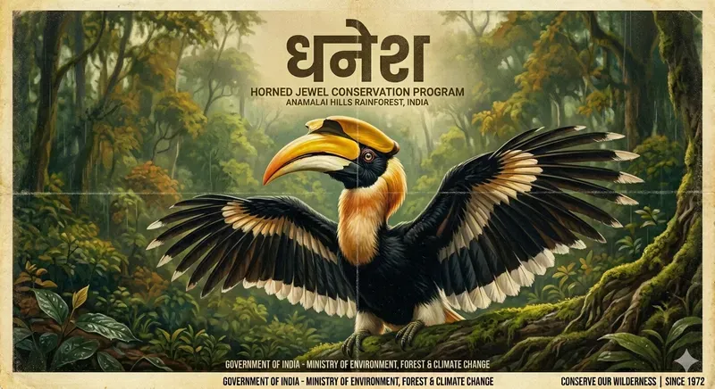 Vintage Indian Wildlife Posters