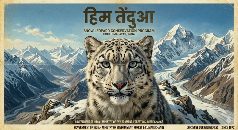 Vintage Indian Wildlife Posters