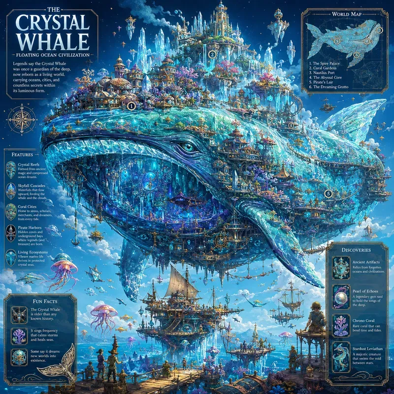 Epic Fantasy World Island Poster Designs