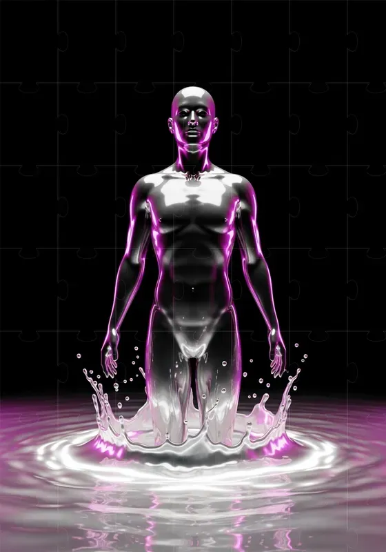 Liquid Chrome Emergences