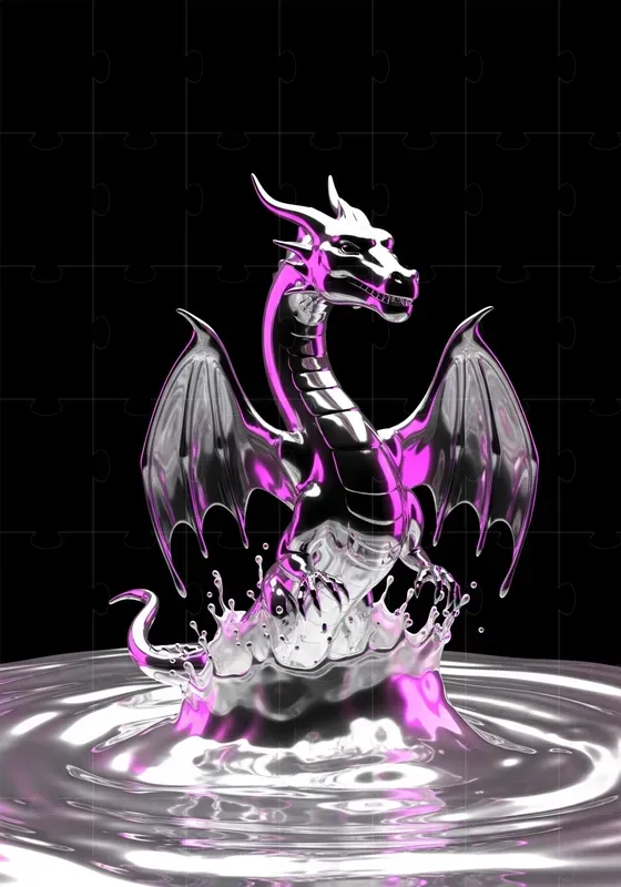 Liquid Chrome Emergences