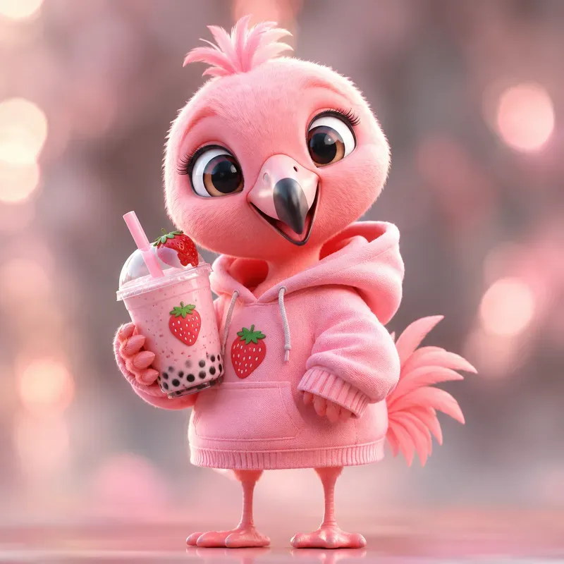 Cute Hoodie Bird Buddies