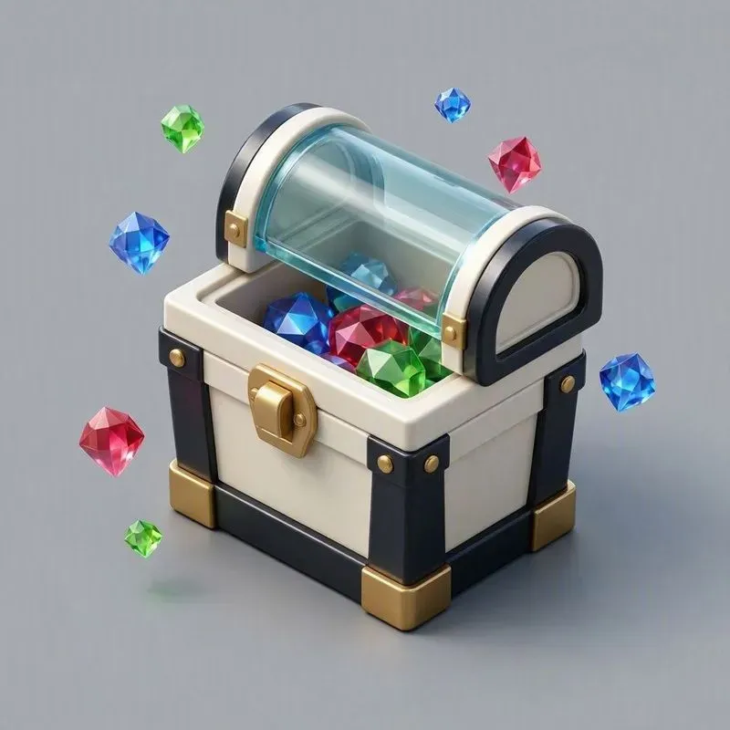 3D Glossy Isometric App Icon Generator