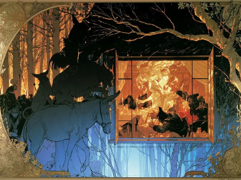 Enchanted European Storybook Nouveaus