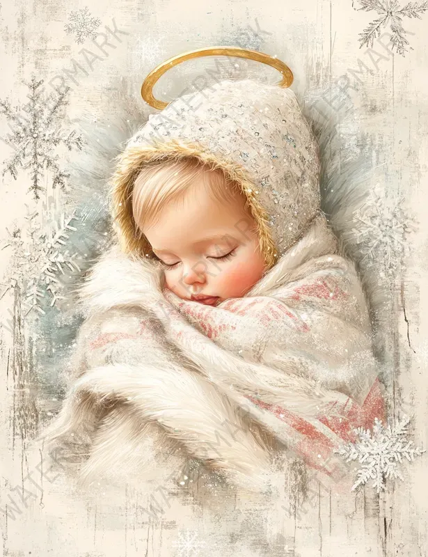 Dual Winter Christening Faith Silver Kits