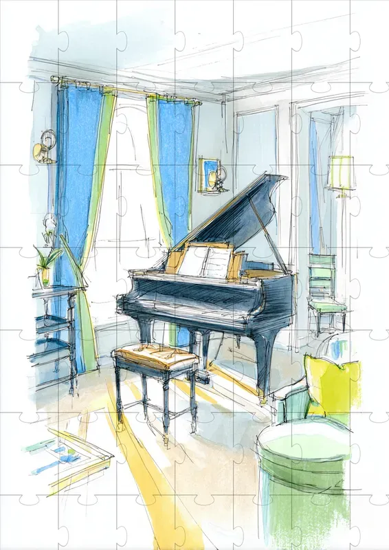 Elegant Interior Design Sketches