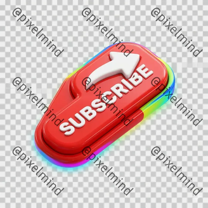 Social Media Cta 3D Icons