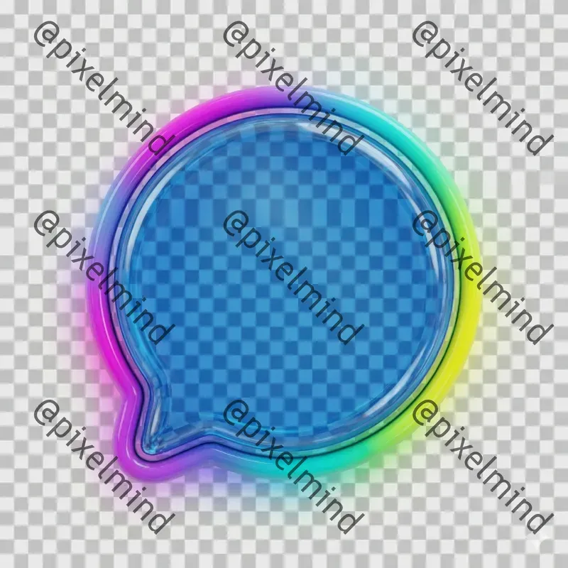 Social Media Cta 3D Icons