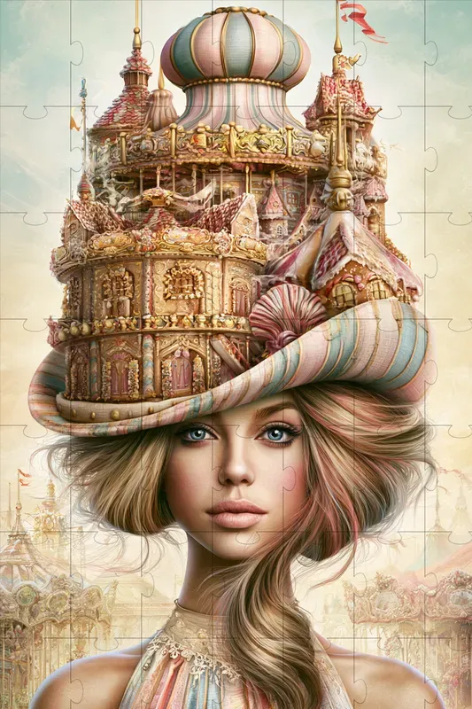 Surreal Carnival Women Portraits