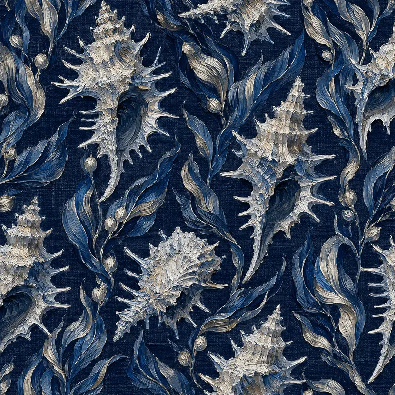 Luxury Coastal Marine Textile Patterns