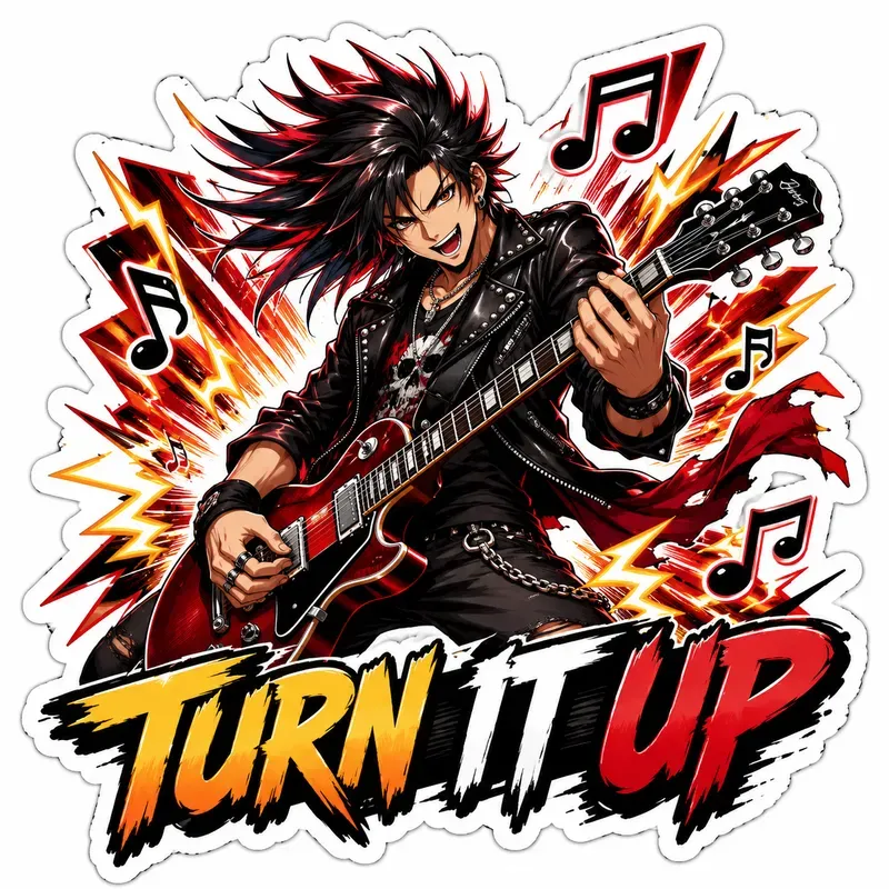 Dynamic Action Sticker Mascot Generator