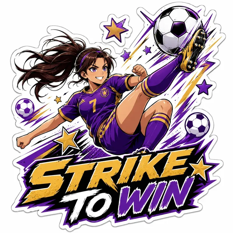 Dynamic Action Sticker Mascot Generator
