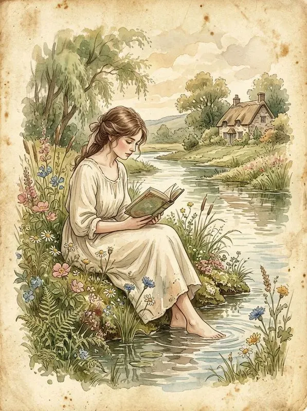 Cottagecore Storybook Vintage Journals
