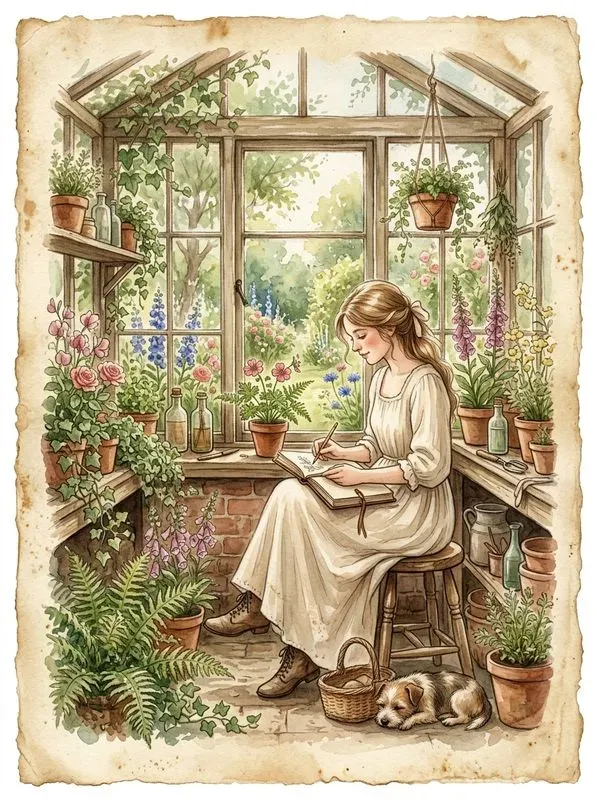Cottagecore Storybook Vintage Journals