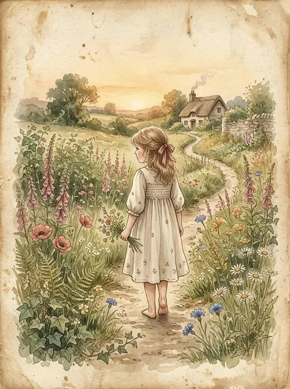 Cottagecore Storybook Vintage Journals